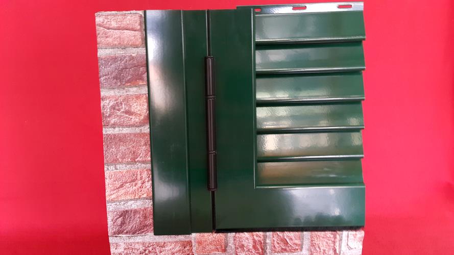 Oblon cu sipca acoperire montat la exterior